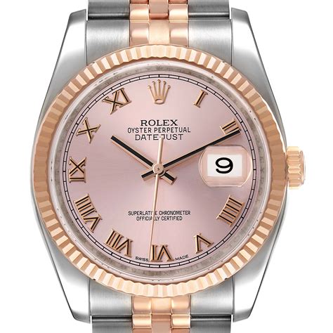 Rolex datejust rose gold